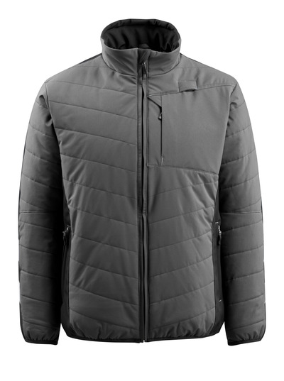 Thermojacke Erding UNIQUE / MASCOT Gr. L  Dunkelanthr./Schwarz