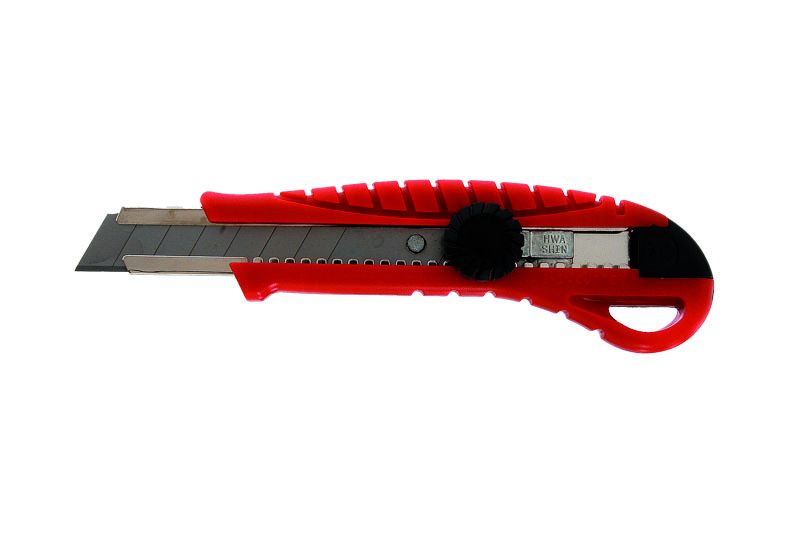 Cutter, 18 mm mit Metallführung, mit Feststellschraube