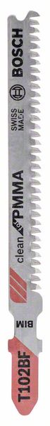STICHSAEGEBLATT T 102 BF/ PMMA  / 5 STK.