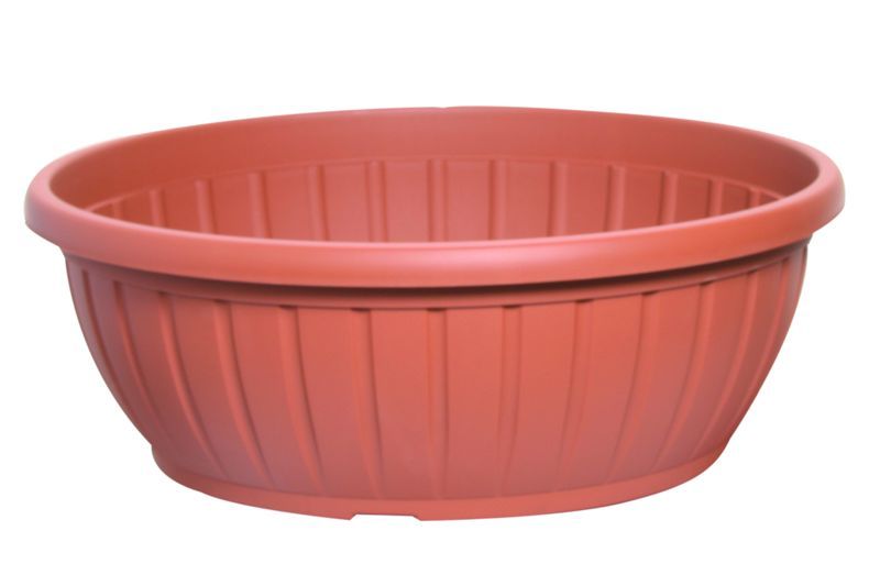 Blumenschale Coste terracotta Aussenmass Ø cm: 40, Unterteller Coste Ø