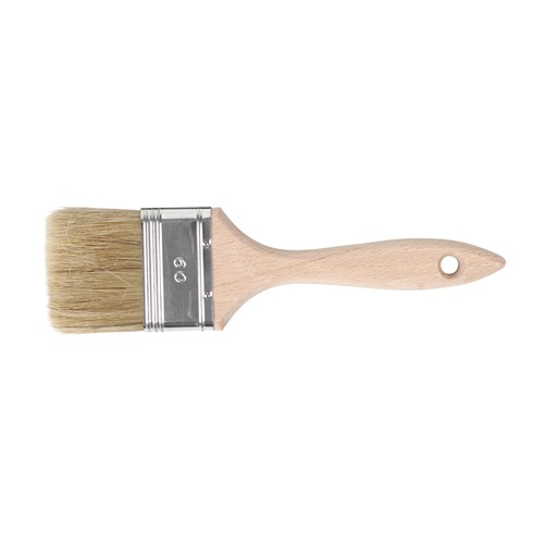 Lackierpinsel 60mm falbe Borsten, roher