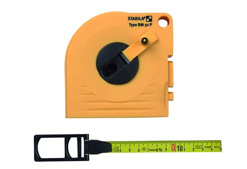 Stahl-Kapselbandmass Typ BM 50 P Länge m: 20, Bandbreite mm: 13