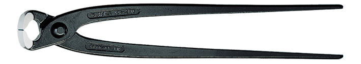 Rabitzzange Knipex 9900, 220mm, Kopf pol schwarz