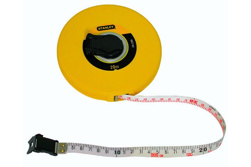 Messband Fiberglas - Kapselgehäuse Länge m: 10, Breite mm: 12