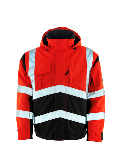 CAMINA Pilotjacke MASCOT EN 471 Kl 2 Rot / dunkelanthrazit Gr. S