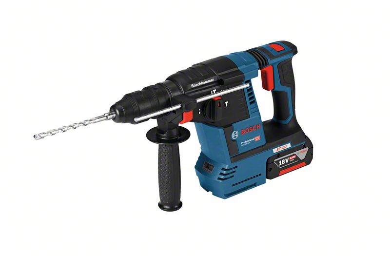 Akku Bohrhammer Bosch GBH 18V-26 F + GDE 18V-16 2x6.0Ah/ L-Boxx