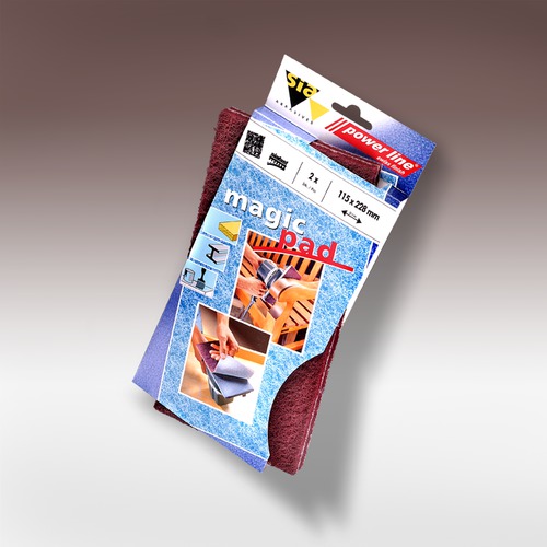 Schleifvlies Bogen magic pad P1750.0320.1